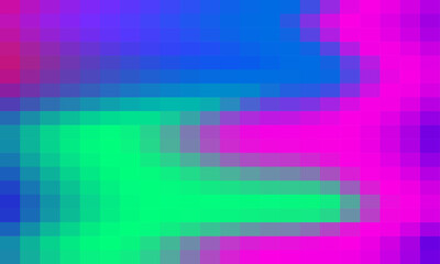 Vector abstract and colorful pixel background