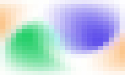 Vector abstract and colorful pixel background