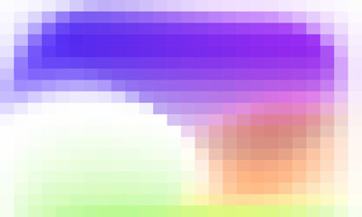 Vector abstract and colorful pixel background