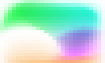 Vector abstract and colorful pixel background