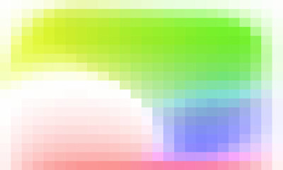 Vector abstract and colorful pixel background