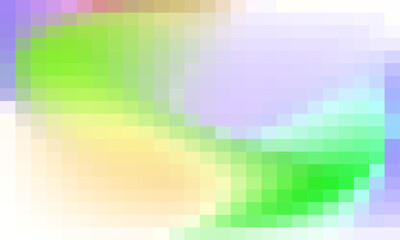 Vector abstract and colorful pixel background