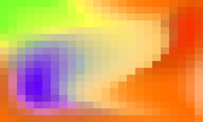 Vector abstract and colorful pixel background