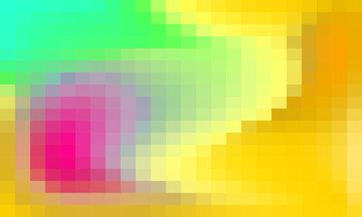 Vector abstract and colorful pixel background