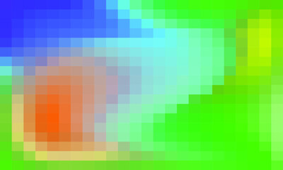 Vector abstract and colorful pixel background