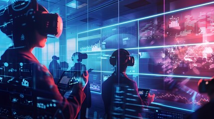 Virtual Economics Class with Business Simulation and Market Trading in Digital Classroom