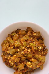 Lauki dahi subji, bottle gourd curry with curd