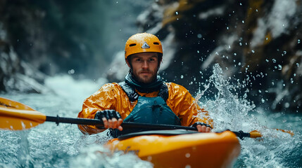Kayaking Through Rapids: Adrenaline-Fueled Adventure on Water