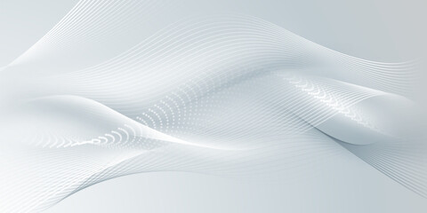 white abstract background modern vector illustration