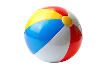 beach ball isolated on white