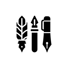 Pen icon set
