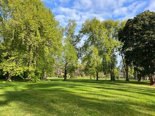 Fitzroy Gardens in Melbourne, Victoria, Australia