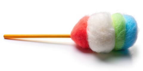 Premium cotton swabs designed for medical use, personal care, and cleaning, offering high quality and effectiveness on a clean white background. Ideal for various applications.