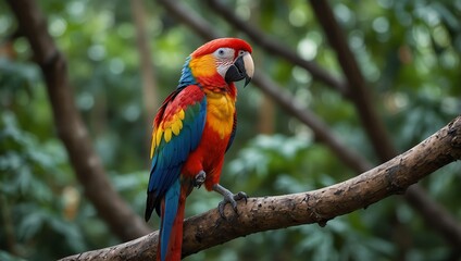 blue and yellow macaw