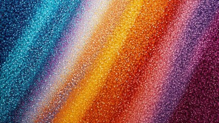 A close up of a rainbow colored water droplet on top of another, AI