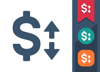 Currency - Dollar Symbol Icon