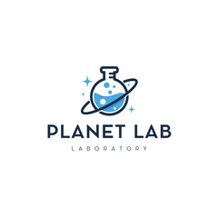 Logo of a science experiment in a special lab
