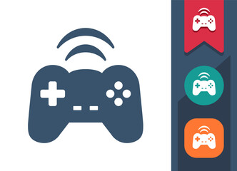 Gamepad, Game Controller Icon © 13ree_design