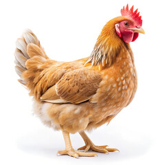 Fototapeta premium chicken isolated on white