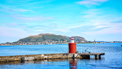 lighthouse on the island of island