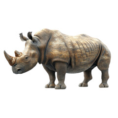 Fototapeta premium Rhinoceros Wildlife Portrait