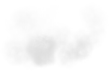 Ghostly Mist Overlay, Transparent Fog PNG
