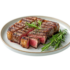 Grilled Steak with Rosemary