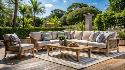 Transform your summer outdoor experience with elegant luxury cushions, ideal for patios, decks, and gardens, creating