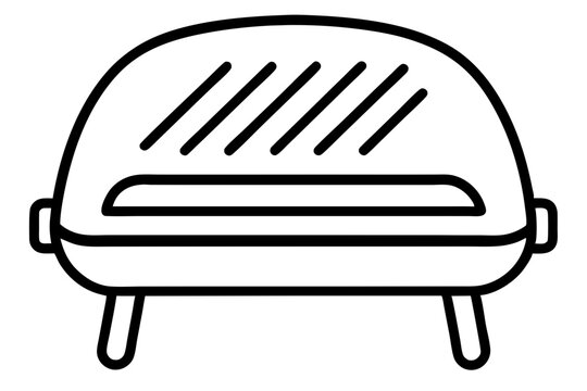 recommend clip art: electric grill vector silhouette , electric grill icon