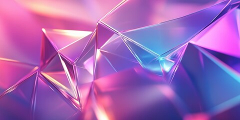 abstract background with shiny crystals