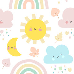  Pastel Dreams Children’s Pattern