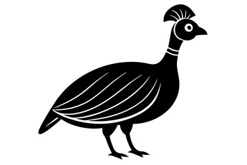 guinea fowl icon with Transparent Background - Versatile Clipart