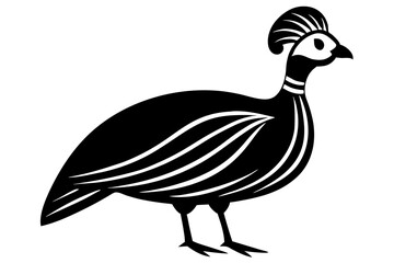 guinea fowl icon with Transparent Background - Versatile Clipart