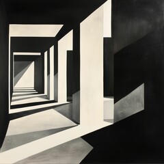 Monochrome Shadow Play