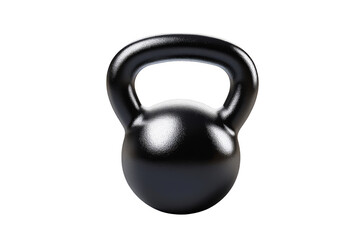 Kettlebell for sports on transparent background