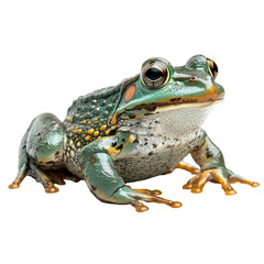 Obraz premium Green and Yellow Frog
