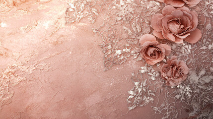 Fototapeta premium An elegant lace texture, perfect for romantic and delicate designs.An elegant lace texture, perfect for romantic and delicate designs.