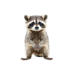 Cute Raccoon Portrait