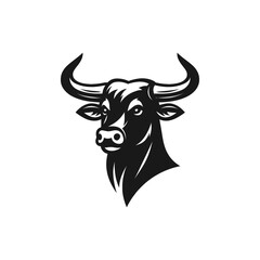 Bull Head Vector Illustration