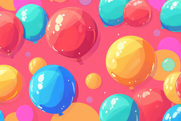 Colorful Balloons for a Fun Birthday Celebration