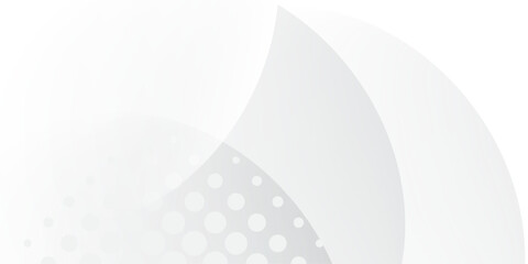 white light halftone minimal geometric background abstract design. template poster , banner.