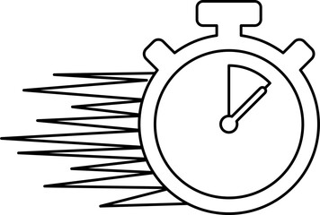 Fast Time Line Icon