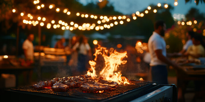 Outdoor Barbecue Party