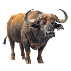 Naklejka premium African Buffalo Portrait
