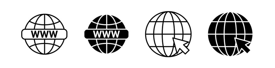 Website icon collection set