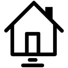 House Building, Home Icon