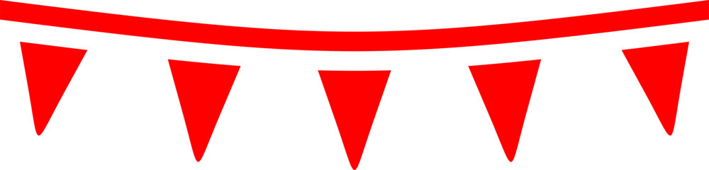 Flag Decoration Indonesia Independence Day