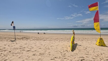 Sunny Day at Currumbin Beach - Powered by Adobe
