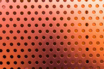 red metal background