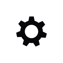 settings icon vector, Gear icon, gear wheel icons . Cogwheel vector icon.